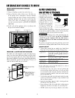 Preview for 6 page of Sharp SuperSteam+ SSC3088A Operation Manual