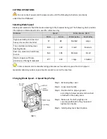 Preview for 36 page of Sharp SW-100H Instruction Manual