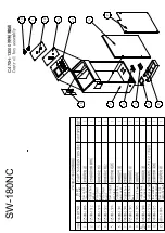 Preview for 103 page of Sharp SW-180NC Instruction Manual