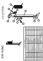 Preview for 118 page of Sharp SW-180NC Instruction Manual