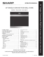 Sharp SWA3052DS Operation Manual preview