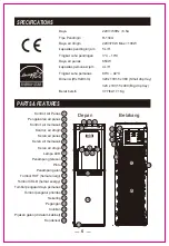 Preview for 5 page of Sharp SWD-77EH-BK Quick Start Manual