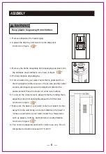 Preview for 6 page of Sharp SWD-77EH-BK Quick Start Manual