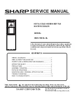 Sharp SWD-78EHL-SL Service Manual preview