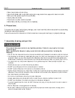 Предварительный просмотр 7 страницы Sharp SWD-78EHL-SL Service Manual