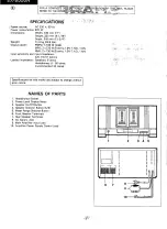 Preview for 2 page of Sharp SX-8000H Service Manual