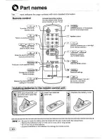 Предварительный просмотр 6 страницы Sharp SX51LF7 Operation Manual