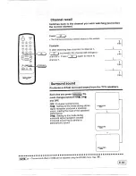 Предварительный просмотр 11 страницы Sharp SX51LF7 Operation Manual