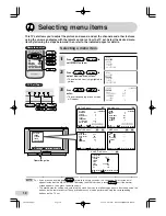 Предварительный просмотр 16 страницы Sharp SX66NF100 Operation Manual