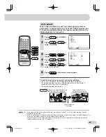 Предварительный просмотр 27 страницы Sharp SX66NF100 Operation Manual