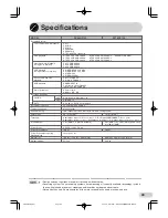 Предварительный просмотр 43 страницы Sharp SX66NF100 Operation Manual