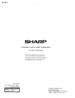 Предварительный просмотр 48 страницы Sharp SX76NF8 Service Manual