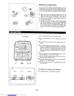 Предварительный просмотр 16 страницы Sharp System-CD555H Operation Manual