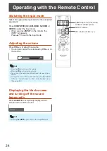 Preview for 26 page of Sharp TL-M4600 Operation Manual