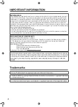 Preview for 4 page of Sharp TL-M5200 Operation Manual