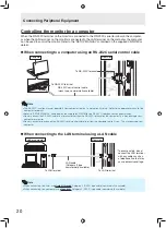 Preview for 22 page of Sharp TL-M5200 Operation Manual