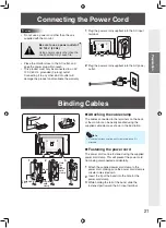 Preview for 23 page of Sharp TL-M5200 Operation Manual