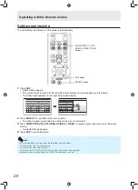 Preview for 30 page of Sharp TL-M5200 Operation Manual