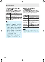 Preview for 42 page of Sharp TL-M5200 Operation Manual