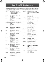 Preview for 48 page of Sharp TL-M5200 Operation Manual