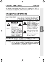 Preview for 57 page of Sharp TL-M5200 Operation Manual