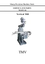 Sharp TMV Series Service And Parts Manual preview