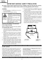 Предварительный просмотр 2 страницы Sharp TU-45GAD Service Manual