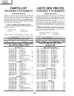 Предварительный просмотр 134 страницы Sharp TU-45GAD Service Manual