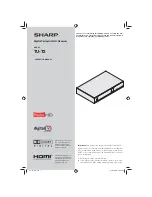 Sharp TU-T2 Operation Manual preview