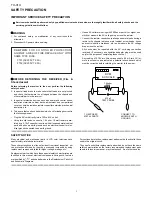 Предварительный просмотр 2 страницы Sharp TU-X1U Service Manual