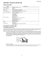 Предварительный просмотр 7 страницы Sharp Twin Touch R-CD1200M Service Manual