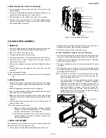 Предварительный просмотр 33 страницы Sharp Twin Touch R-CD1200M Service Manual