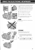 Preview for 18 page of Sharp TWINCAM VL-M6-GY Operation Manual