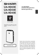 Preview for 27 page of Sharp UA-HD40E-L Operation Manual