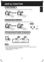 Предварительный просмотр 15 страницы Sharp UA-HG30E Operation Manual