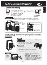 Предварительный просмотр 17 страницы Sharp UA-HG30E Operation Manual