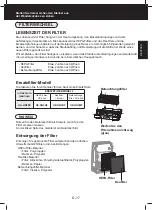 Предварительный просмотр 43 страницы Sharp UA-HG30E Operation Manual