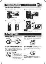 Preview for 10 page of Sharp UA-HG40E Operation Manual