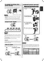 Preview for 11 page of Sharp UA-HG40E Operation Manual