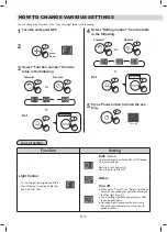 Preview for 14 page of Sharp UA-HG40E Operation Manual