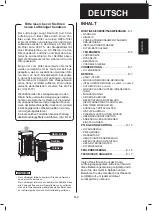 Preview for 25 page of Sharp UA-HG40E Operation Manual