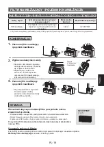 Предварительный просмотр 151 страницы Sharp UA-KCP100E Operation Manual