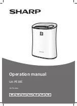 Sharp UA-PE30E Operation Manual preview