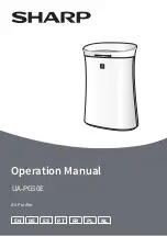 Sharp UA-PG50E Operation Manual preview