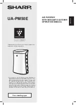 Предварительный просмотр 3 страницы Sharp UA-PM50E Operation Manual