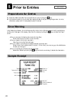 Предварительный просмотр 23 страницы Sharp UP-3300 Instruction Manual