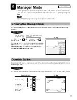 Предварительный просмотр 102 страницы Sharp UP-3300 Instruction Manual