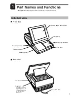 Предварительный просмотр 9 страницы Sharp UP-3301 Instruction Manual