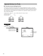 Предварительный просмотр 46 страницы Sharp UP-3301 Instruction Manual