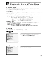 Предварительный просмотр 241 страницы Sharp UP-3301 Instruction Manual